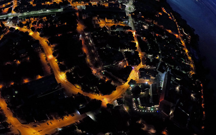 Luftbilder f&uuml;r Beleuchtungsanalysen