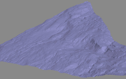 Erfassung und Berechnung digitales Gel&auml;ndemodell (DGM)