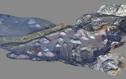 Bestimmung Kubaturen f&uuml;r Deponien, Kieswerke, Baugruben, u.s.w.